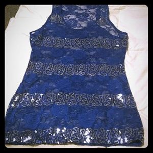 Last Price Cut Sexy Lace layering Tank size S/M